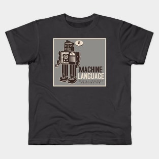 Machine Language Robot Logo Kids T-Shirt